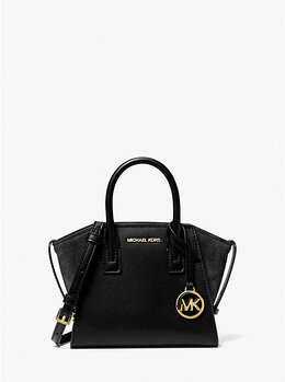 Сумка Avril очень маленького размера из кожи и замши Michael Kors, черный 35f4g4vc0l | black
