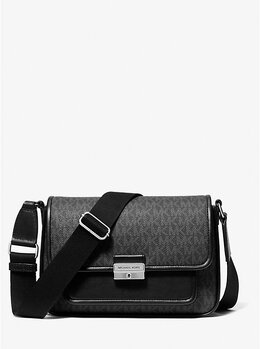 Сумка-Мессенджер Bradshaw среднего размера с фирменным логотипом Michael Kors, черный 35s5s2bm8b | black