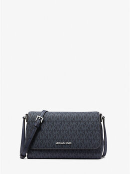 Сумка-Трансформер с фирменным логотипом среднего размера Michael Kors, синий 35r4sttc6b | navy