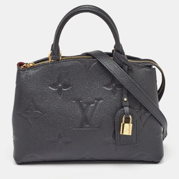 Louis Vuitton Black Monogram Empreinte Leather Petit Palais Bag 1164875