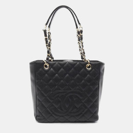 Chanel Black Leather PST Chain Shoulder Bag 1163933