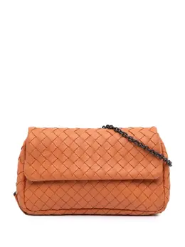 Bottega Veneta 2012-2024 Mini Nappa Intrecciato Expandable Chain crossbody bag 30844579