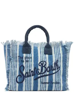 Mc2 Saint Barth Striped Cotton Tote Bag 81isq3010-mdqxndfi0