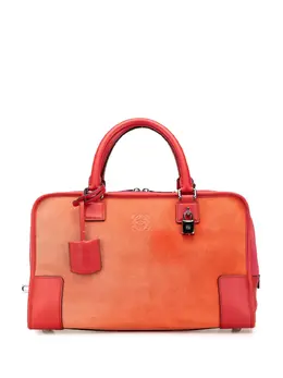 Loewe 2010-2025 Suede Amazona 36 handbag 30843654