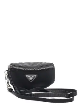 Prada 2020s triangle logo belt bag 30295433