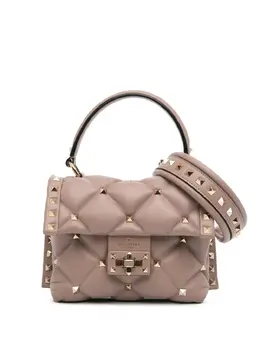 Valentino Garavani 2018-2024 Mini Nappa Candystud Top Handle Bag satchel 30432465