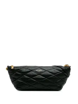 Saint Laurent 2023 Mini Quilted Lambskin Sade shoulder bag 30855540