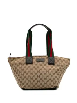Gucci 2000-2025 GG Canvas Web tote bag 30854680