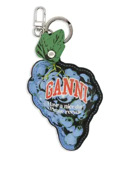 Ganni logo keyring 29880186