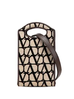 Valentino Garavani 2018-2024 Mini Toile Loco Iconographe VLogo Phone Bag satchel 30844716