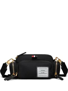 Thom Browne logo-patch belt bag 27328420