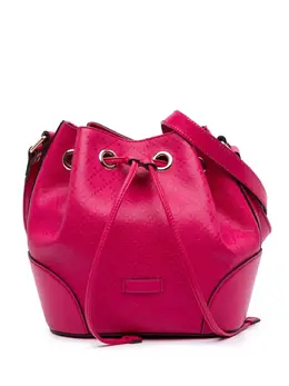 Gucci 2016-2024 Diamante Leather Bright bucket bag 30864867