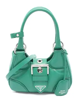 Prada padded leather top handle bag 30453808
