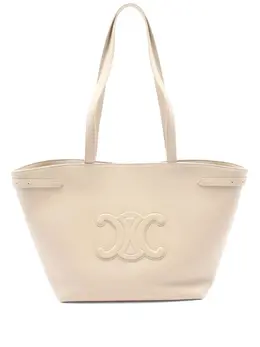Celine 2020s medium Hippopotamus Anais logo embossed shoulder bag 30294879