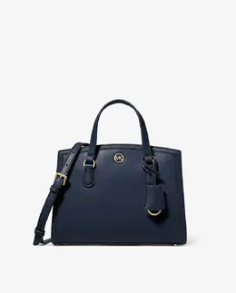 Сумка Chantal из кожи, трансформируемая в сумку через плечо Michael Kors, темно-синий mp_0478263_30f2g7cm1t | azul marino