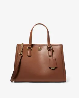 Сумка Chantal из кожи, трансформируемая в сумку через плечо Michael Kors, коричневый mp_0478263_30f2g7cs2t | marrón