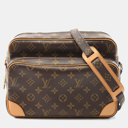 Louis Vuitton Nile Brown Monogram Leather Shoulder Bag 1164182