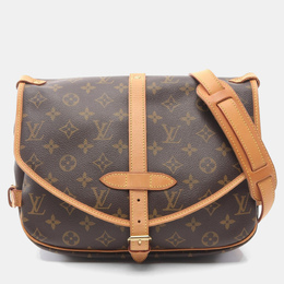 Louis Vuitton Saumur 30 Brown Monogram Leather Crossbody Bag 1164212