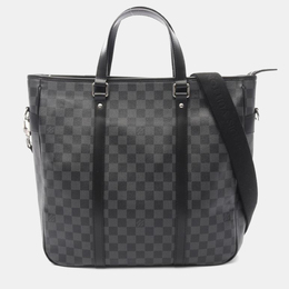 Louis Vuitton Tadao Black Damier Graphite Tote Bag 1164172