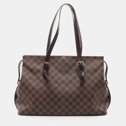 Louis Vuitton Brown Damier Ebene Canvas Chelsea Shoulder Bag 1164055