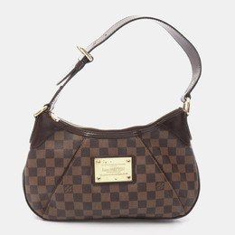 Louis Vuitton Brown Ebene Damier Leather Thames PM Shoulder Bag 1164084
