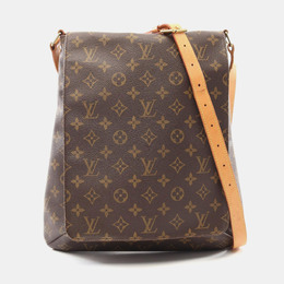 Louis Vuitton Musette Brown Monogram Canvas Crossbody Bag 1164089