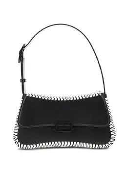 Emporio Armani stitched detail shoulder bag 30778625