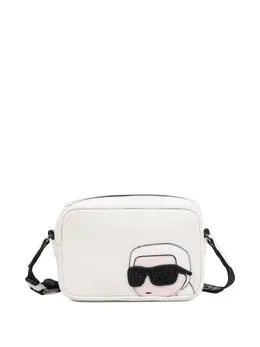 Karl Lagerfeld appliqué cross body bag 30134582