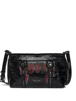 Zadig & Voltaire Sunny Mood Punk embellished leather shoulder bag 29853108