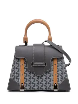 Goyard 2016 Goyardine Saigon Structured PM satchel 30877341