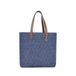 Fendi Embroderied denim Tote Bag fe7va657augof1scgbb
