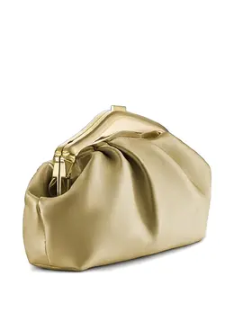 Okhtein pleated-detail clutch 29316370