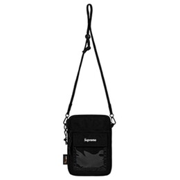 Сумка через плечо Supreme унисекс, Black sup-ss19-917 | black