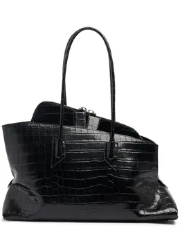 The Attico Medium La Passeggiata Embossed Bag 82ij5q010-mtaw0