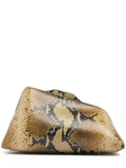 The Attico Medium 8.30 Pm Embossed Leather Clutch 82ij5q015-mjay0