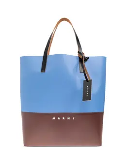 Marni colour-blocked tote bag 30681152