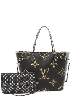 Louis Vuitton 2019 Neverfull MM Monogram Jungle shoulder bag 30295582