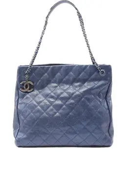 Chanel 2012-2013 matelassé caviar-leather shoulder bag 30646649