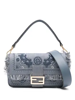 Fendi Baguette denim shoulder bag 30616979