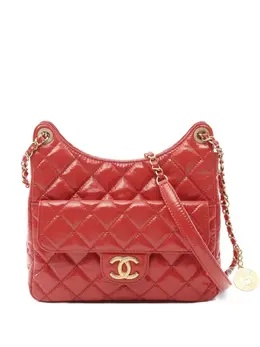 Chanel 2010s quilted leather shoulder bag 30294942