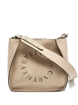 Stella McCartney perforated-logo shoulder bag 30335744