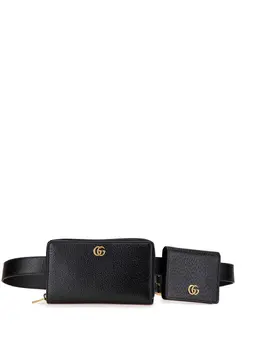 Gucci 2016-2025 GG Marmont Leather Double belt bag 30901178