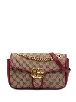 Gucci 2016-2024 Small GG Marmont Matelasse Canvas Flap crossbody bag 30903285