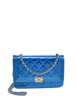 Chanel Boy wallet-on-chain quilted leather shoulder bag 30336846