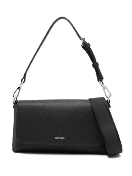 Calvin Klein monogram-logo shoulder bag 30621334