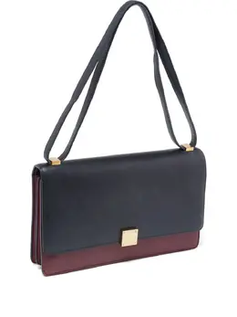 Celine leather flap shoulder bag 30351002