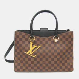 Louis Vuitton Riverside Noir Damier Canvas Leather Shoulder Bag 1165381