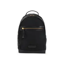 Tom Ford-Black Polyester Backpack-Uomo 52040033337684