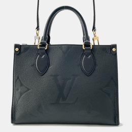 Louis Vuitton OnTheGo PM Black Monogram Empreinte Shoulder Bag 1166204