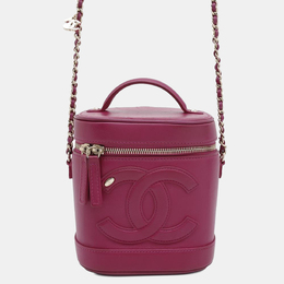 Chanel CC Mania Vanity Lambskin Shoulder Bag 1166236